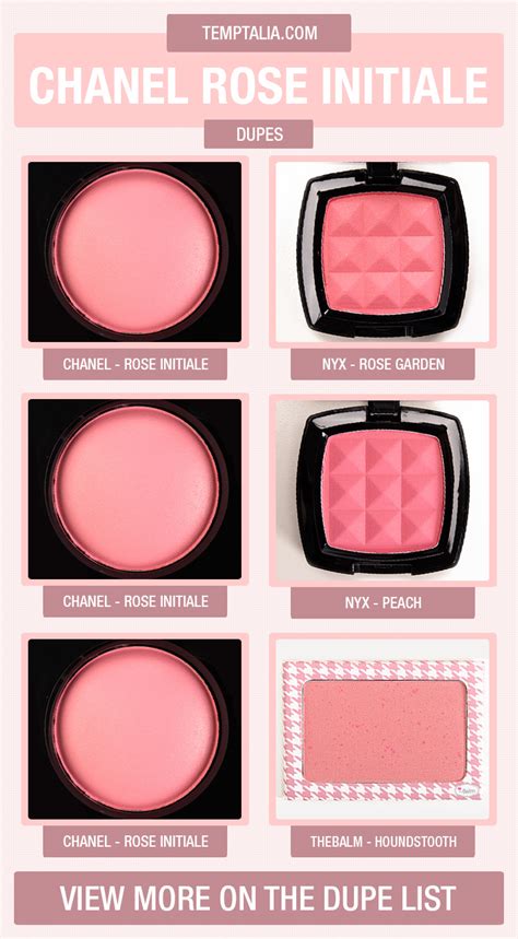 chanel rose cache dupe|chanel dupes.